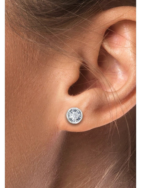 Pearl and Round CZ Set
