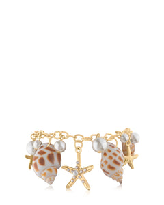 Shell Charm Bracelet