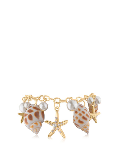 Shell Charm Bracelet