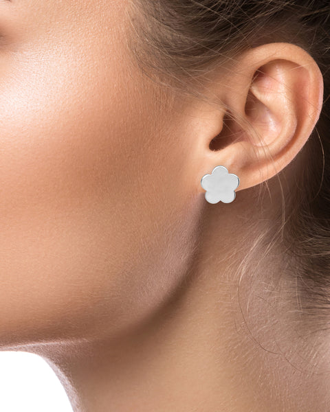Set of 3 Clover Stud Earrings
