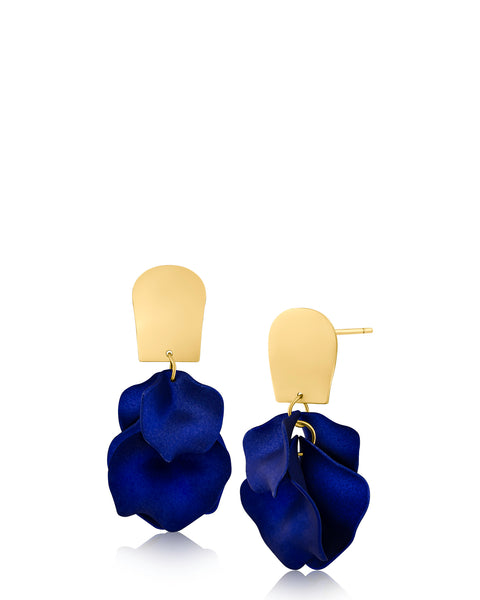 Ginkgo Leaf Flutter Drop Earrings