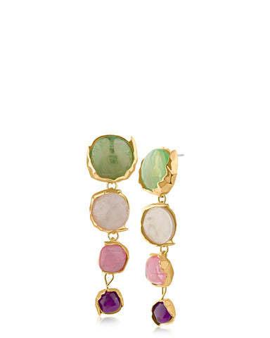 Graduated Drop Earrings