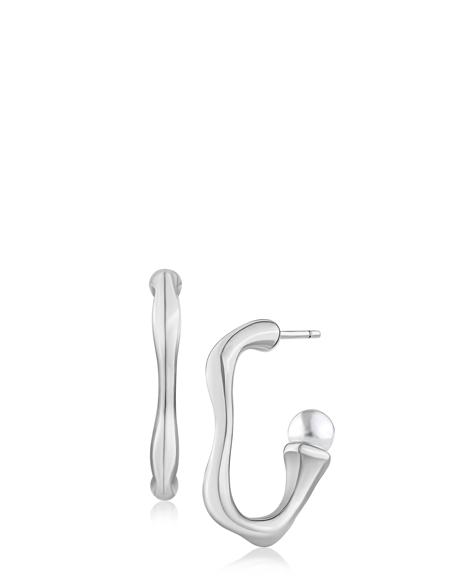 Structured Hoop Earrings