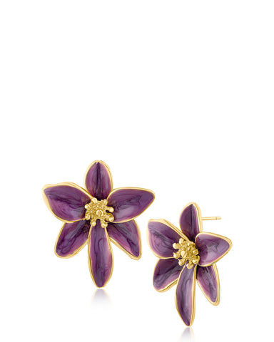 Floral Stud Earrings