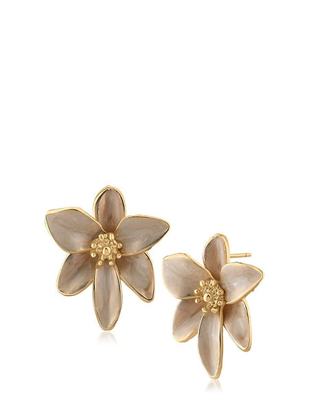 Floral Stud Earrings