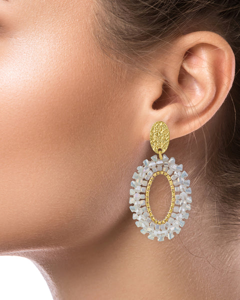Crystal Drop Earrings
