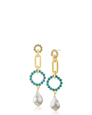 Drop Link Earrings