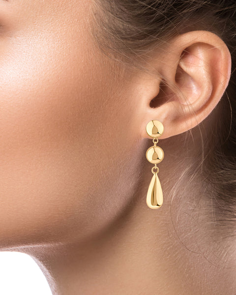 Geometric Drop Earrings