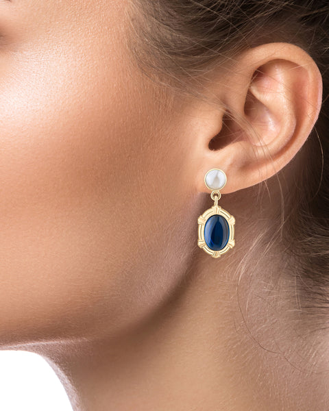 Resin Drop Earrings