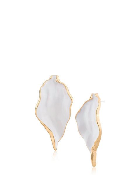 Irregular Iridescent Statement Earrings