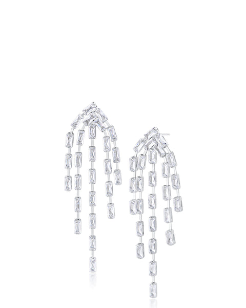 Baguette CZ Earrings