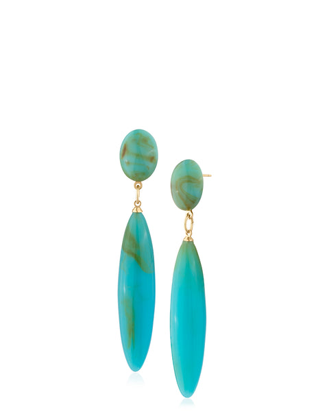Turquoise Drop Earrings