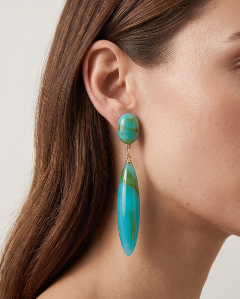 Turquoise Drop Earrings