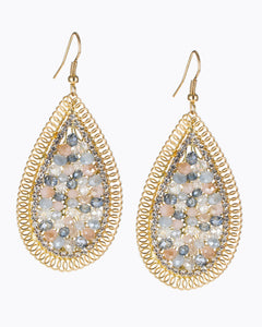 Teardrop Crystal Earrings