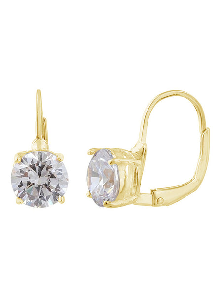 Round Drop Earrings