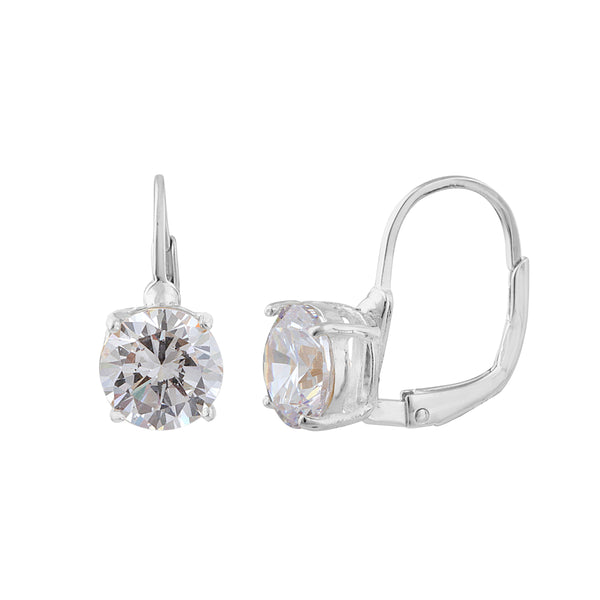 Round Drop Earrings