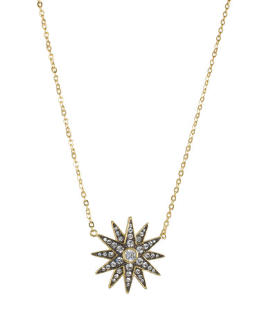 Starburst Pendant Necklace