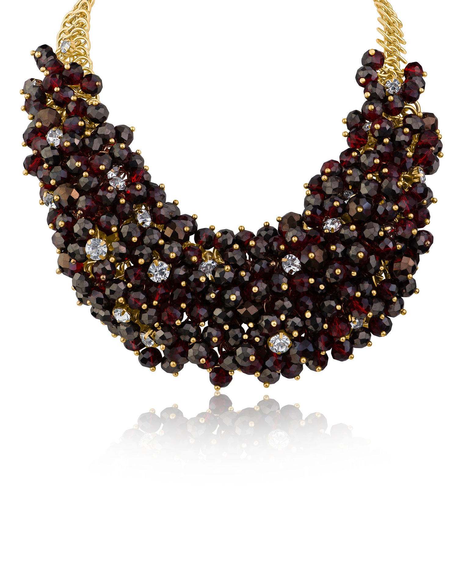 Beaded Bib Necklace