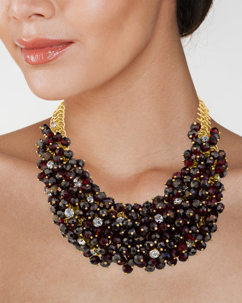 Beaded Bib Necklace