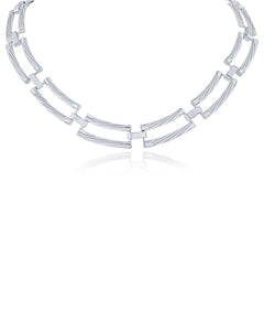 Structured Link Necklace