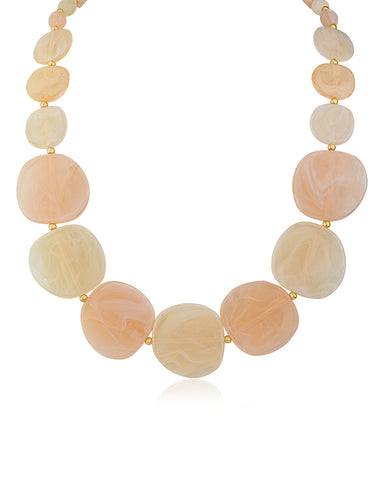 Graduated Disc Necklace