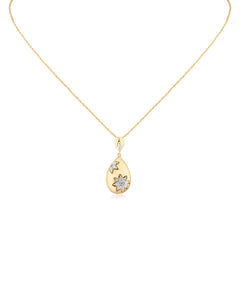 Teardrop Pendant Necklace