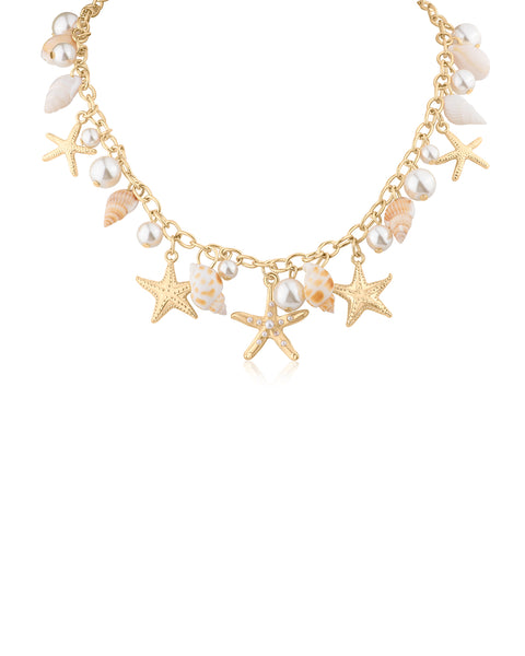 Starfish Charm Necklace