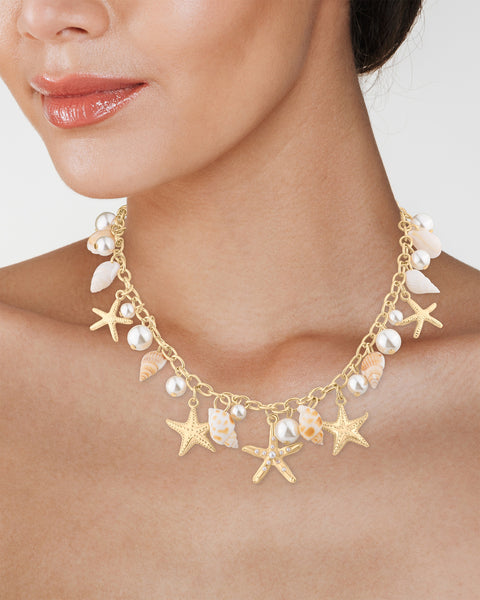 Starfish Charm Necklace