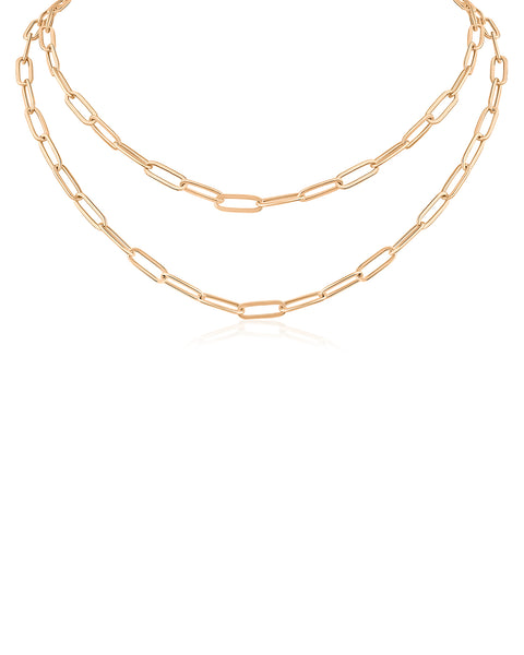 Double Link Necklace