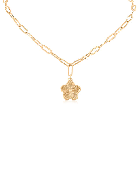 Clover Chain Pendant Necklace