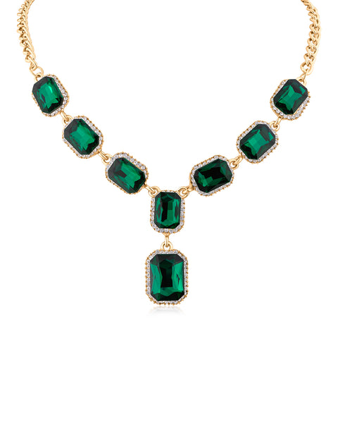 Emerald Statement Necklace