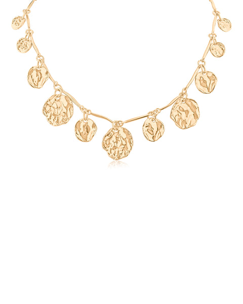 Graduating Disc Necklace