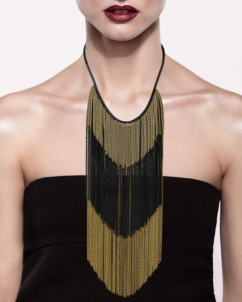 Fringe Statement Necklace