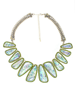 Abalon Collar Necklace