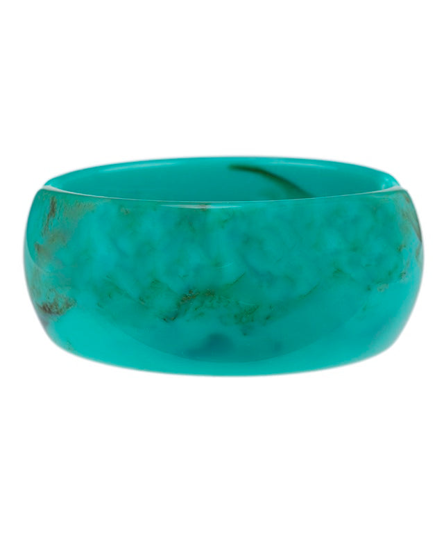 Turquoise Resin Cuff