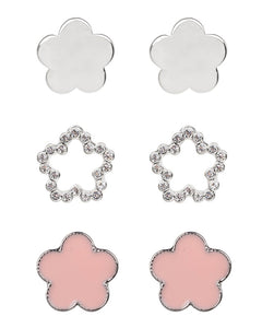 Triple Clover Earrings