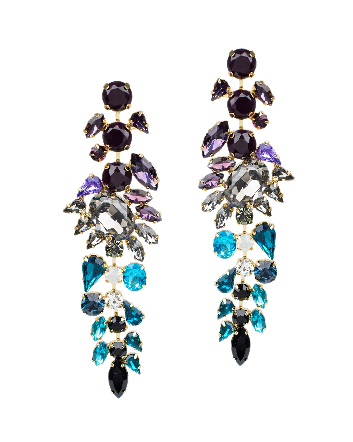 Ombre Statement Earrings