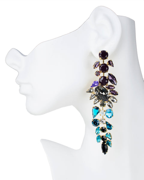 Ombre Statement Earrings