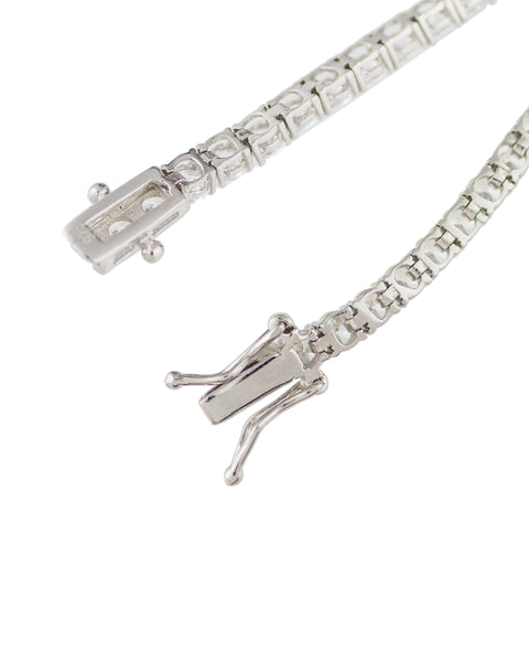 Round CZ Tennis Bracelet