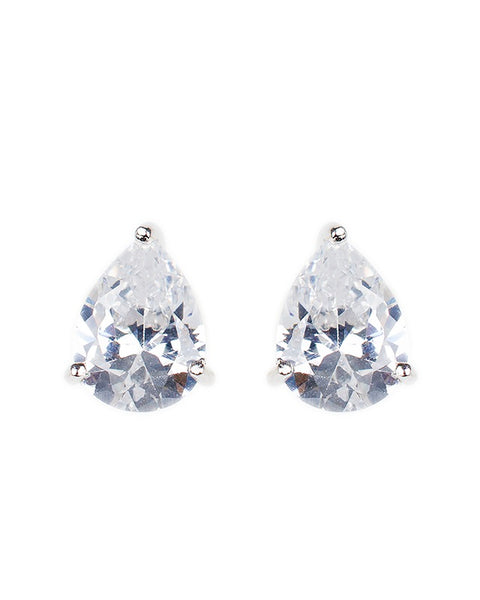 Pear Cut Stud Earrings